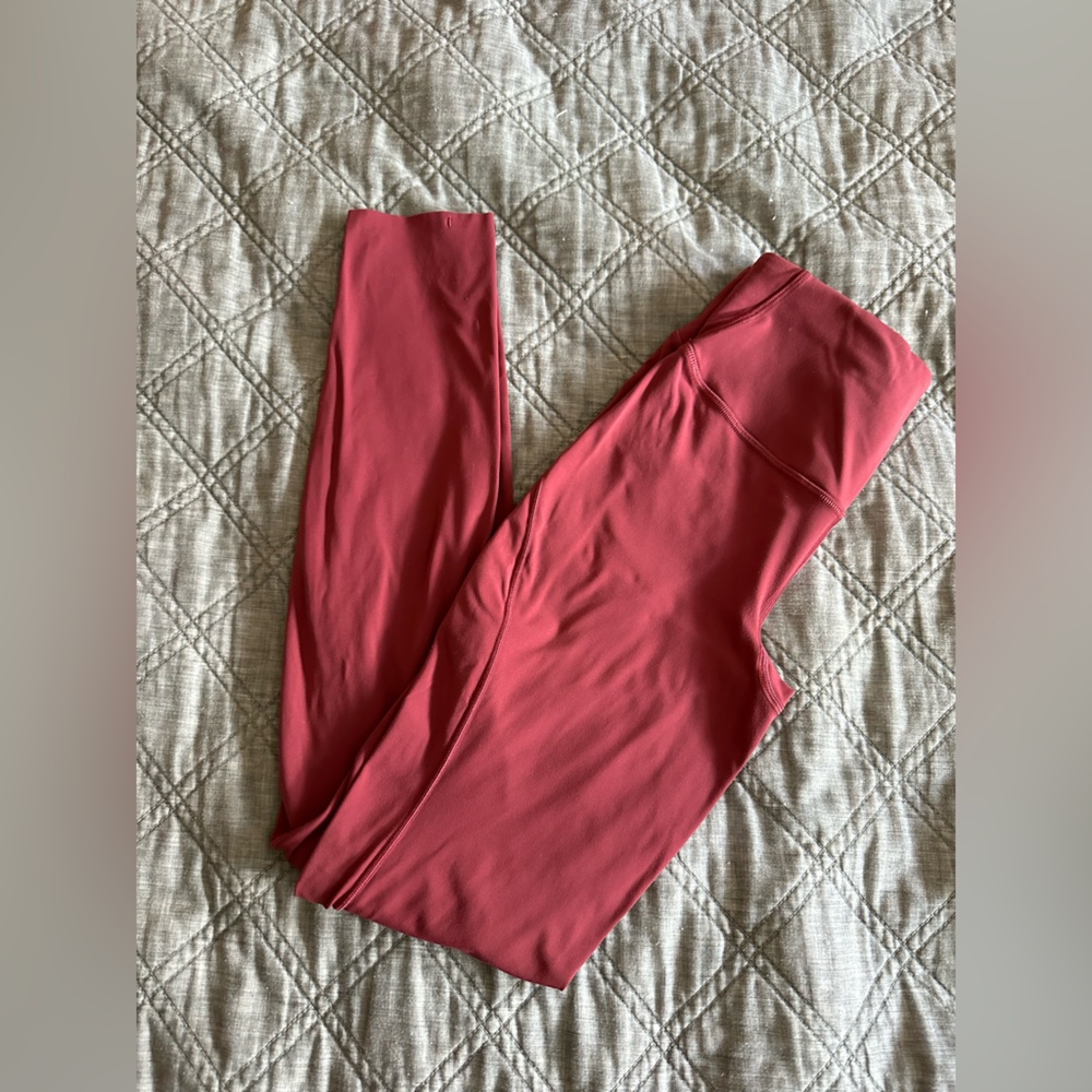 Lululemon Wine colored 28” Legging